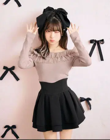 미셸 마카롱 슬림 레그 스커트 M