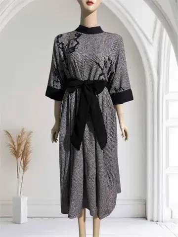 기모노 리메이크 원피스 순수 실크 12월 상순 발송