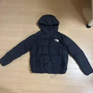 THE NORTH FACE 후드 부착 다운 자켓 블랙