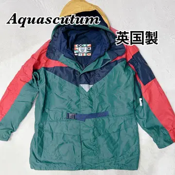 [영국제] Aquascutum 마운틴 파카 멀티 컬러 M