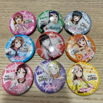 러브 라이브 캔뱃지