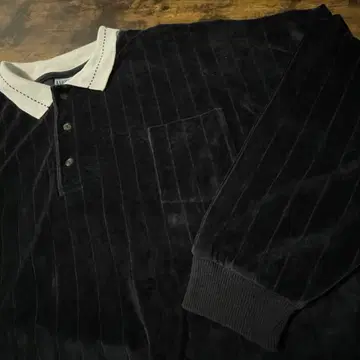 KNIGHTSBRIDGE 라거 셔츠 코듀로이 블랙