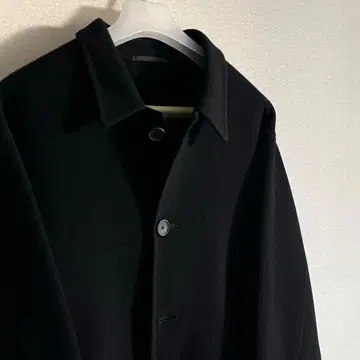 [ 고급 ] 숏 스텐카라 코트 L 블랙 블루종