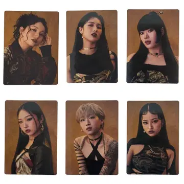 BMSG COMPLETE FILE HANA 6장 세트 트레이딩 카드