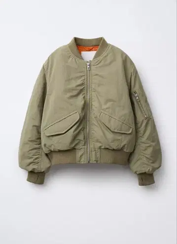 [미사용 새상품] 자라 나일론 봄버 자켓 (택 포함)