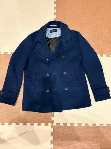 NANO UNIVERSE 네이비 피 코트