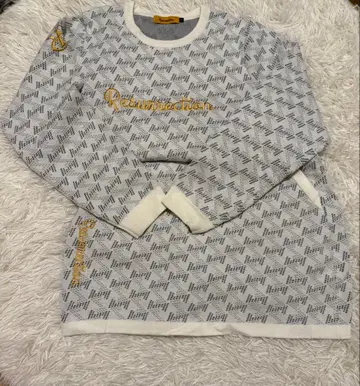 Resurrection GM 자카드 크루넥 니트 세트