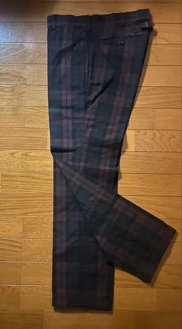 VAV JAC 체크 무늬 팬츠 사이즈 78cm