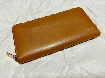 [ 새상품급 ] 폴스미스 멀티 스트라이프 엣지 라운드 지퍼 브라운