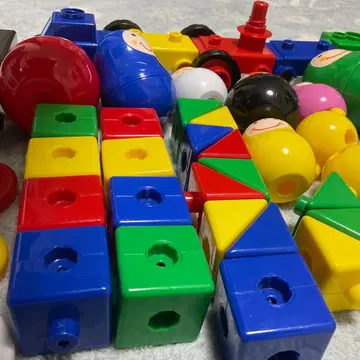 이로카타치 블록 컬러풀 블록 세트 완구