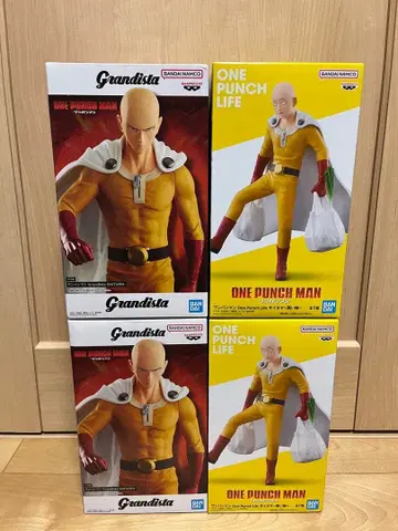 원펀맨 사이타마 프라이스 피규어 4점 묶음 판매