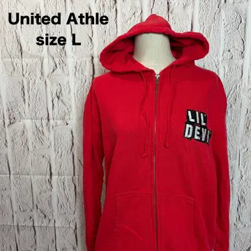 United Athle LIL DEVIL 후드티 핫 스태프 새상품급