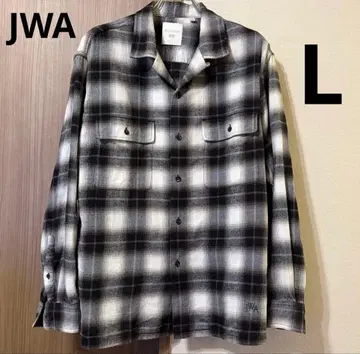 유니클로 JWA 브러쉬드 코튼 오버 사이즈 셔츠 내추럴 L 사이즈