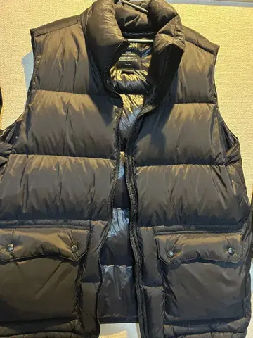 TAION 블랙 다운 베스트