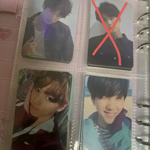 정국윤기 포카 판매