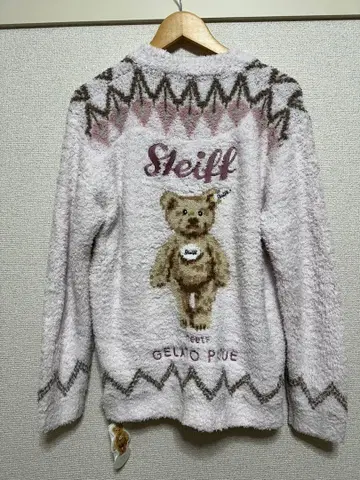 젤라또피케 Steiff 테디베어 프린트 룸웨어