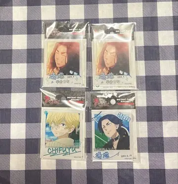 도쿄 리벤저스 동리베 인스턴트 사진 마그넷 바지 케이스케 마츠노 치후유