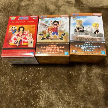 원피스 WCF 컬렉션 피규어 3체 세트