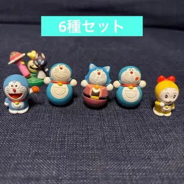 도라에몽 도라미짱 오키아가리코보시 피규어 마스코트 6종 세트