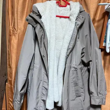 GLOBAL WORK 후드 부착 자켓 L 점퍼 블루종