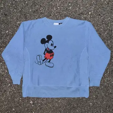 Champion Disney 미키 리버스 위브 맨투맨