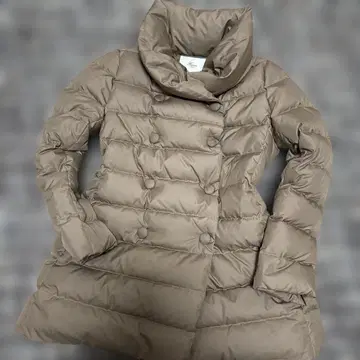 HARRISS 해리스 베이지 다운 코트 아우터 36