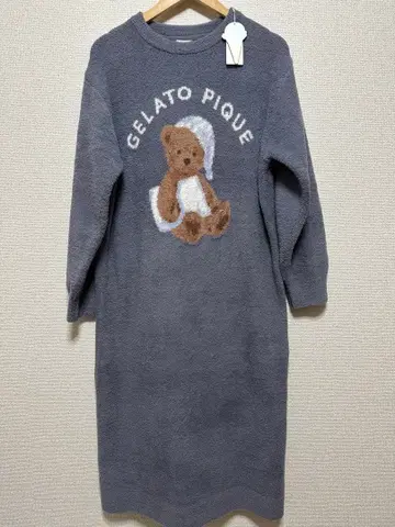 젤라피케 GOOD NIGHT BEAR 자카드 원피스