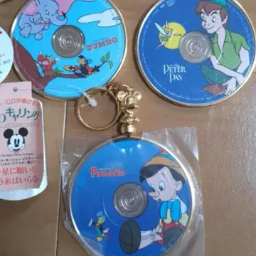 [ 디즈니 ] CD 캐링 키링 세트