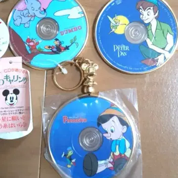 [ 디즈니 ] CD 캐링 키링 세트