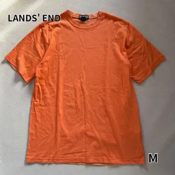 LANDS' END 랜드스엔드 남성용 오렌지 T셔츠 90's 00's
