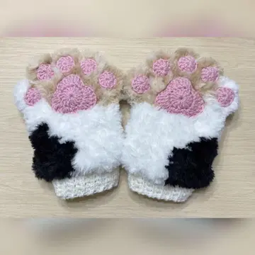 고양이 고양이 암워머 삼색 고양이