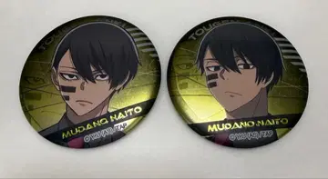 도원암귀 무타노 무진 메탈릭 캔뱃지 2개 세트