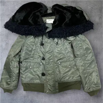 N2B 플라이트 자켓 밀리터리 y2k 크롭 기장 00S