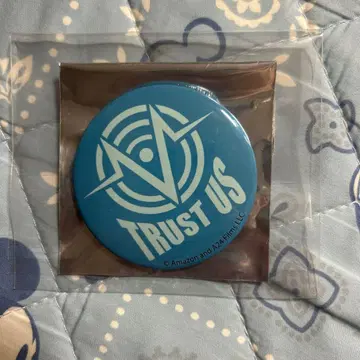 해즈빈 호텔 캔뱃지 시크릿 TRUST US 로고