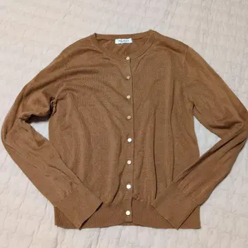 SPICK AND SPAN 브라운 가디건