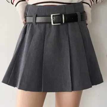 SNIDEL 벨트 포함 스카쇼팬