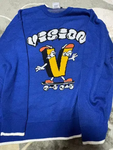 VISION STREET WEAR 니트 스웨터 L