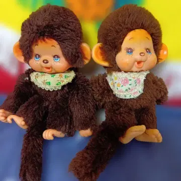 쌍둥이 몬치치 봉제 인형