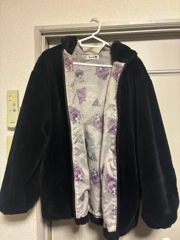 Kuromi 플리스 자켓 쿠로미 M 사이즈