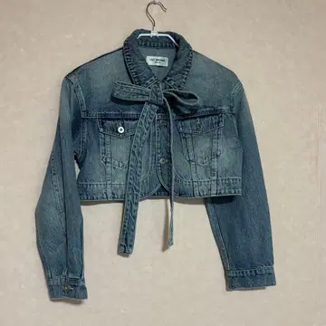 LILY BROWN 크롭 데님 자켓