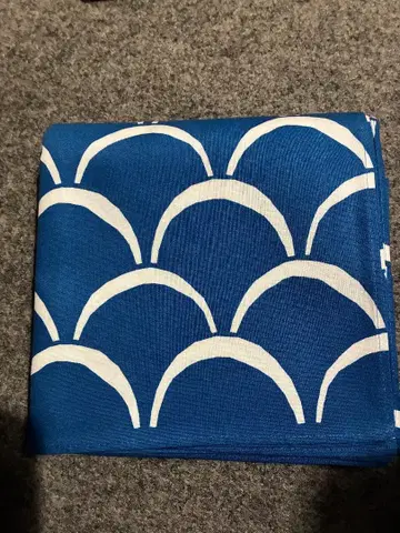 카마와누 파도 무늬 보자기와 손수건