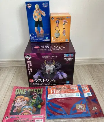 원피스 MASTERLISE EX 피스 피규어 세트