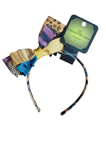 샐리 컬러풀 리본 머리띠