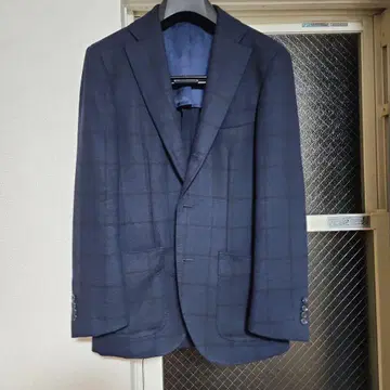 링 자켓 벌룬 사이즈 44 S사이즈 네이비