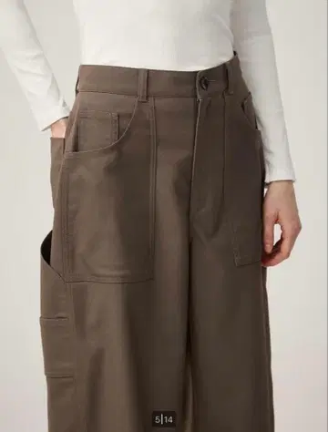 gu 배럴 레그 페인터 팬츠 by rokh