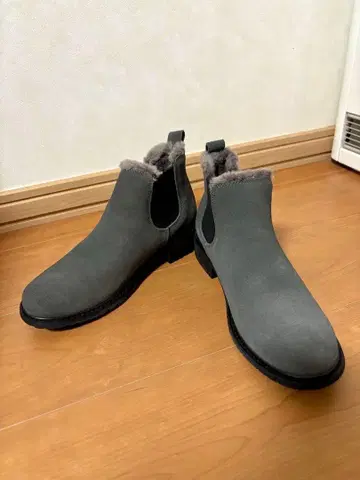 EMU Australia 천연 가죽 양가죽 부츠 겨울 사양 양모 24cm