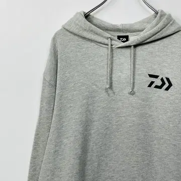 DAIWA 후드 맨투맨 그레이