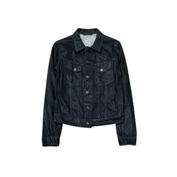 nudie jeans 왁스 코팅 데님 재킷