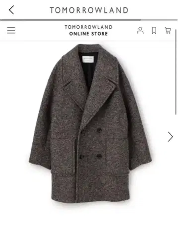 TOMORROWLAND MACPHEE 그레이 코트