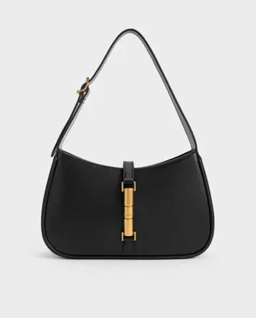 세시아 메탈릭 악센트 숄더백